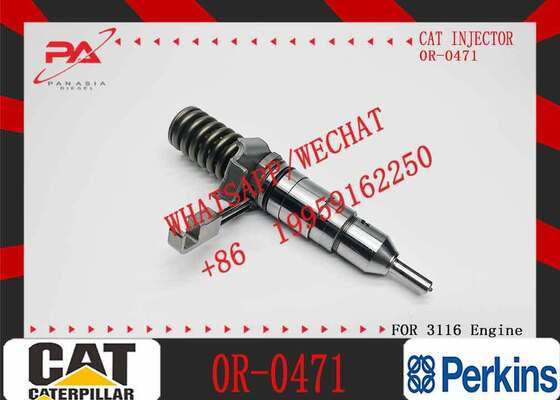 Caterpillar 3116 Fuel Injector 0R0471 Heavy Duty Diesel Injection Nozzle | CAT OEM Replacement Injector 4P-9077 | Fits Construction Mining Marine Generator Equipment