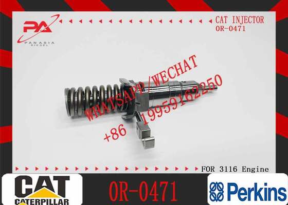 Caterpillar 3116 Fuel Injector 0R0471 Heavy Duty Diesel Injection Nozzle | CAT OEM Replacement Injector 4P-9077 | Fits Construction Mining Marine Generator Equipment