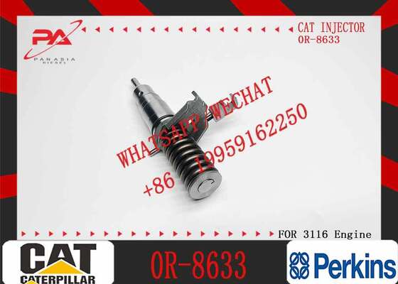 Caterpillar 3116 Injector 0R-8633 | Genuine Replacement Part