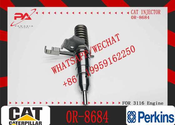 Caterpillar 3116 Injector 0R-8684 | Genuine Replacement Part