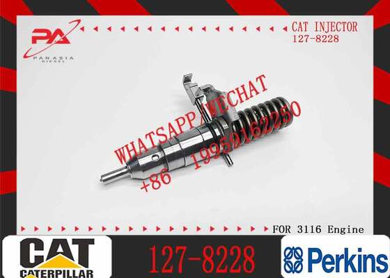 Caterpillar 3116 3126 Injector 127-8228 | CAT Diesel Fuel Injector OEM Replacement 0R-8682 | Industrial Engine Spare Parts for Trucks Excavators Marine Power Generator Equipment