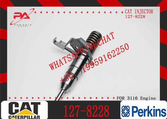 Caterpillar 3116 3126 Injector 127-8228 | CAT Diesel Fuel Injector OEM Replacement 0R-8682 | Industrial Engine Spare Parts for Trucks Excavators Marine Power Generator Equipment