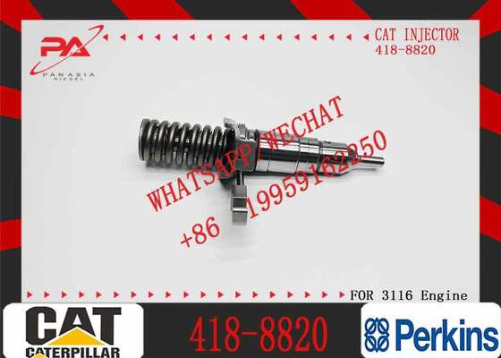 Industrial Grade Caterpillar 3116 Injector 418-8820 | CAT Diesel Fuel Injector Assembly | OEM & Aftermarket Replacement | Cross Reference 0R8479 1278216 10R0957 | Compatible with CAT Construction M...