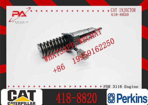 Industrial Grade Caterpillar 3116 Injector 418-8820 | CAT Diesel Fuel Injector Assembly | OEM & Aftermarket Replacement | Cross Reference 0R8479 1278216 10R0957 | Compatible with CAT Construction M...