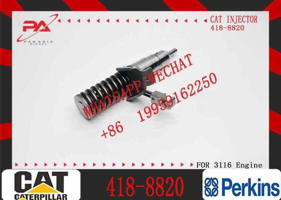 Industrial Grade Caterpillar 3116 Injector 418-8820 | CAT Diesel Fuel Injector Assembly | OEM & Aftermarket Replacement | Cross Reference 0R8479 1278216 10R0957 | Compatible with CAT Construction M...