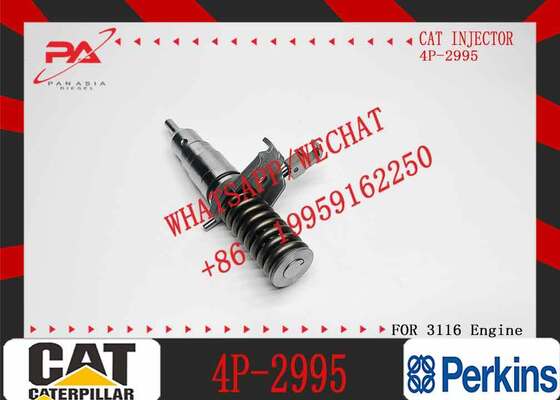 Industrial Diesel Injector 4P-2995 for Caterpillar CAT 3116 Engine | OEM Fuel Injector Cross Reference 0R2924 7E6408 8N7005 | High Pressure Diesel Injection System for CAT Equipment Truck Marine Ge...