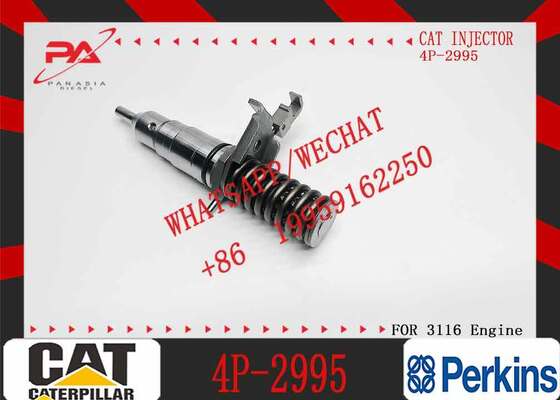 Industrial Diesel Injector 4P-2995 for Caterpillar CAT 3116 Engine | OEM Fuel Injector Cross Reference 0R2924 7E6408 8N7005 | High Pressure Diesel Injection System for CAT Equipment Truck Marine Ge...