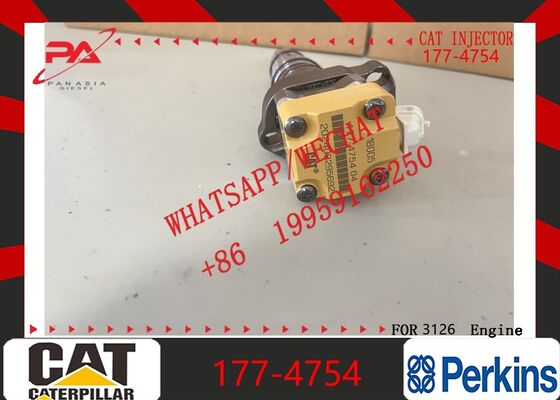 BOTOP New Diesel Fuel Injector 177-4754 for 3126 Mining Engine Excavating Machinery High Quality Metal 1 Year Warranty in Stock