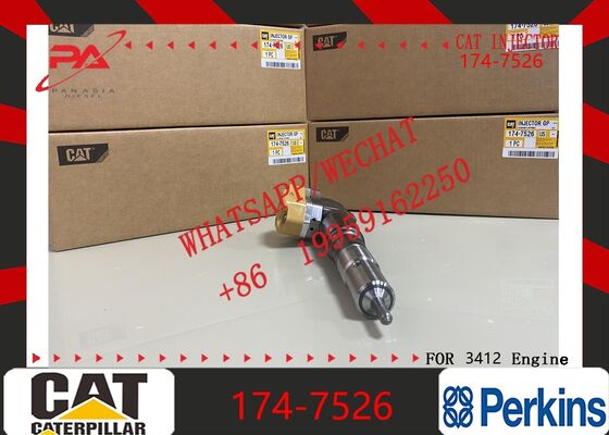 Truck Engine Parts Common Rail Disesl Fuel Injector 174-7526 20R-0758 1747526 20R0758 for 3412E
