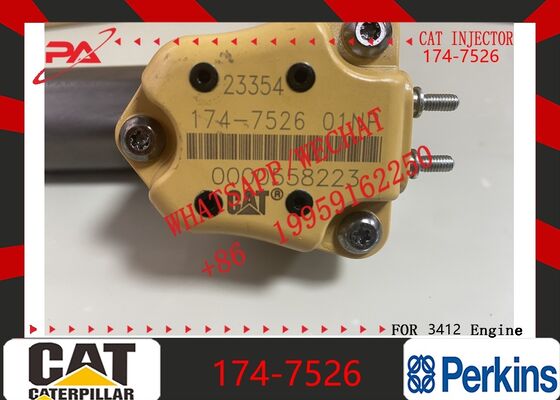 Truck Engine Parts Common Rail Disesl Fuel Injector 174-7526 20R-0758 1747526 20R0758 for 3412E