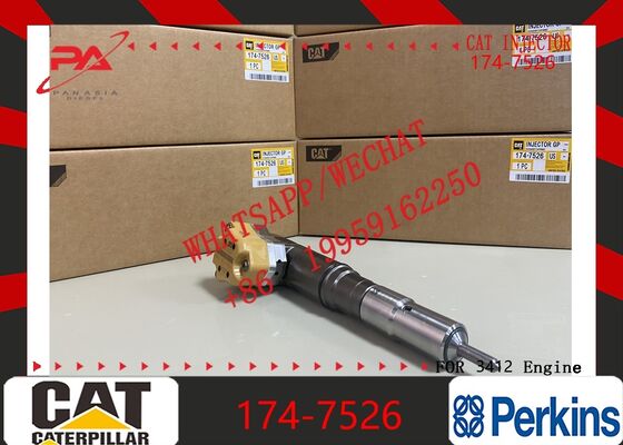 Truck Engine Parts Common Rail Disesl Fuel Injector 174-7526 20R-0758 1747526 20R0758 for 3412E