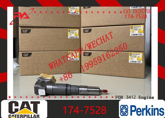 XDEP New High Quality Factory Price Common Rail Fuel Injector 174-7528 1747528 for Caterpillar 3412 Engine