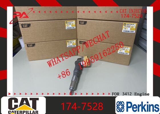XDEP New High Quality Factory Price Common Rail Fuel Injector 174-7528 1747528 for Caterpillar 3412 Engine