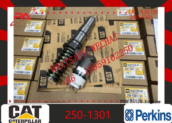 New Stock Excavator Parts Fuel Injector 196-5802 250-1301 4P47392 for 3508 3512 3516 3516B 3520 Engine