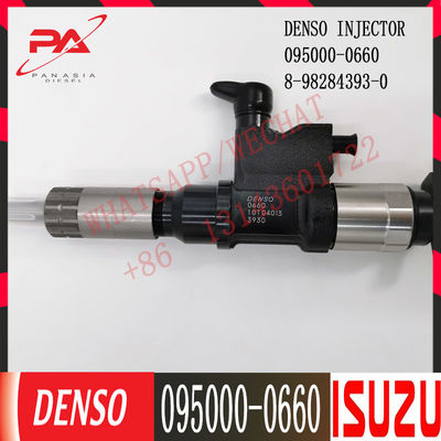 Original common rail fuel injector 095000-0660 8-97329703-1 for 4HK1 6HK18-98280697-1 8-98284393-0  095000-0660
