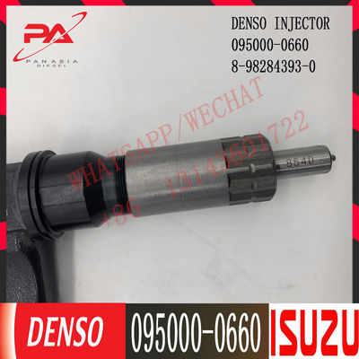 Original common rail fuel injector 095000-0660 8-97329703-1 for 4HK1 6HK18-98280697-1 8-98284393-0  095000-0660