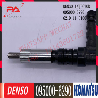 095000-6290 DLLA154P881 Diesel Engine Fuel Injectors 6D170 D375 PC1250-8 6245-11-3100