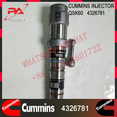 4326781 Cummins K60 QSK60 Diesel Engine Fuel Injector 4002145 4087894 4088428