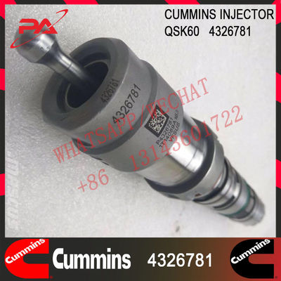 4326781 Cummins K60 QSK60 Diesel Engine Fuel Injector 4002145 4087894 4088428