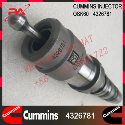 4326781 Cummins Diesel K60 QSK60 Engine Fuel Injector 4002145 4087894 4088428 4928346 3766446 4326780