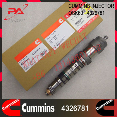 4326781 Cummins Diesel K60 QSK60 Engine Fuel Injector 4002145 4087894 4088428 4928346 3766446 4326780