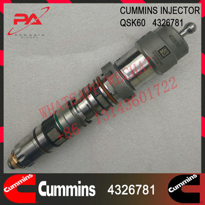 4326781 Cummins Diesel K60 QSK60 Engine Fuel Injector 4002145 4087894 4088428 4928346 3766446 4326780