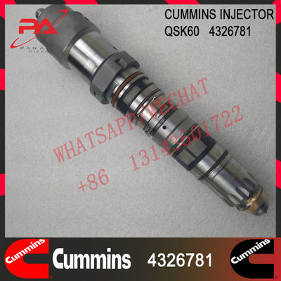 4326781 Cummins Diesel K60 QSK60 Engine Fuel Injector 4002145 4087894 4088428 4928346 3766446 4326780
