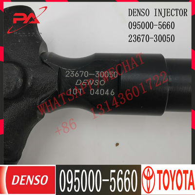 095000-5660 DENSO Diesel Common Rail Fuel Injector 095000-5660 095000-5881 For Toyota Hilux / Hiace  2KD-FTV 23670-30050