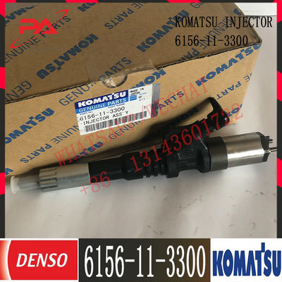 6156-11-3300 KOMATSU Fuel injector  095000-1211 6156-11-3300 SAA6D125 Engine PC400-7 / PC450-7