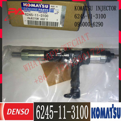 6245-11-3100 Komatsu Diesel Engine SAA6D170E-5 PC1250-8 Fuel injector 6245-11-3100 095000-6290