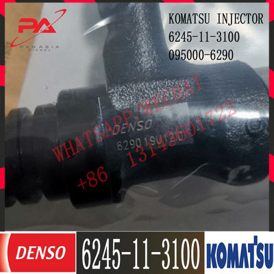6245-11-3100 Komatsu Diesel Engine SAA6D170E-5 PC1250-8 Fuel injector 6245-11-3100 095000-6290