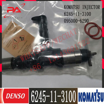 6245-11-3100 Komatsu Diesel Engine SAA6D170E-5 PC1250-8 Fuel injector 6245-11-3100 095000-6290