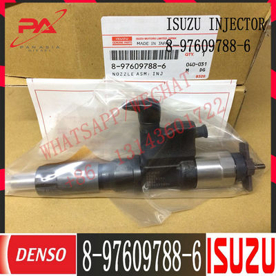 8-97609788-6 Diesel Common Rail Fuel Injector 8-97609788-6 095000-6363 For 4HK1 6HK1 Engine Spare Part