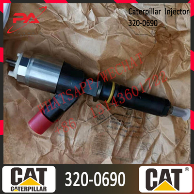 C-A-Terpillar Excavator Injector Engine C6.6 Diesel Fuel Injector 320-0690 3200690 10R-7673 10R7673 2645A749