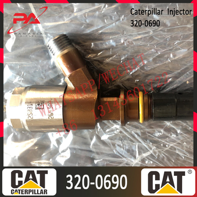 C-A-Terpillar Excavator Injector Engine C6.6 Diesel Fuel Injector 320-0690 3200690 10R-7673 10R7673 2645A749
