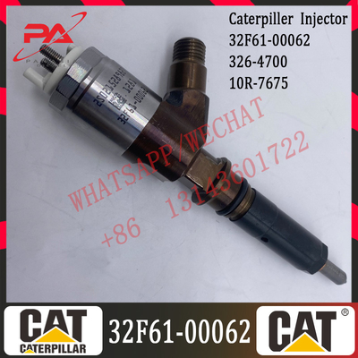 C-A-Terpiller Common Rail 3264700 Fuel Injector 32F61-00062 326-4700 10R-7675 Excavator For C6.4 320D 321D Engine