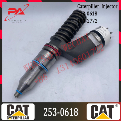 C-A-Terpiller Common Rail Fuel Injector 253-0618 10R-2772 Excavator For C15/C18/C32 2530618 Engine