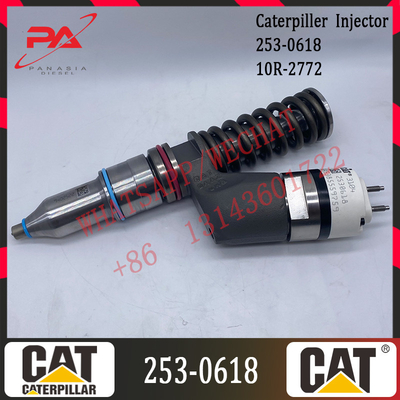 C-A-Terpiller Common Rail Fuel Injector 253-0618 10R-2772 Excavator For C15/C18/C32 2530618 Engine