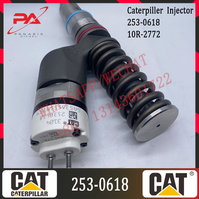 C-A-Terpiller Common Rail Fuel Injector 253-0618 10R-2772 Excavator For C15/C18/C32 2530618 Engine