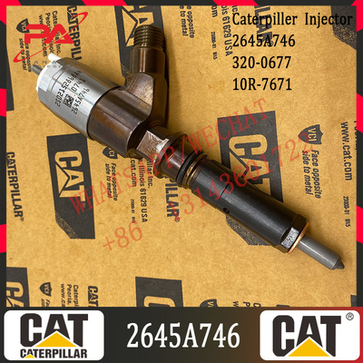 C-A-Terpillar Excavator Injector Engine C4.4/C6.6 320D Diesel Fuel Injector 2645A746 10R-7671 320-0677