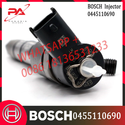 Common Engine Spare Parts Auto Common Rail Diesel Fuel Injectors Nozzles 0445110691 0445110690 For Isuzu 4JB1 Engine