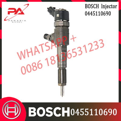 Common Engine Spare Parts Auto Common Rail Diesel Fuel Injectors Nozzles 0445110691 0445110690 For Isuzu 4JB1 Engine