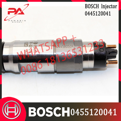 Fuel Injection Common Rail Fuel Injector 0445120041 for BOSCH DAEWOO DOOSAN DV11 65.10401-7002C 0 445 120 041