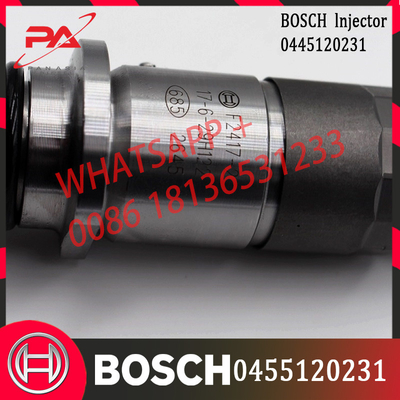 Common rail fuel injector 0445120059 0445120231 for Komatsu excavator PC200-8