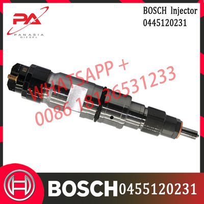 Common rail fuel injector 0445120059 0445120231 for Komatsu excavator PC200-8