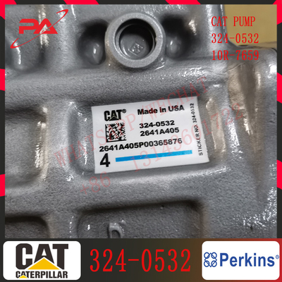 C-A-T 315D C4.4 Fuel Pump 3240532, C-A-T 315D C4.4 Engine 2641A405 Fuel Injection Pump 10R-7659