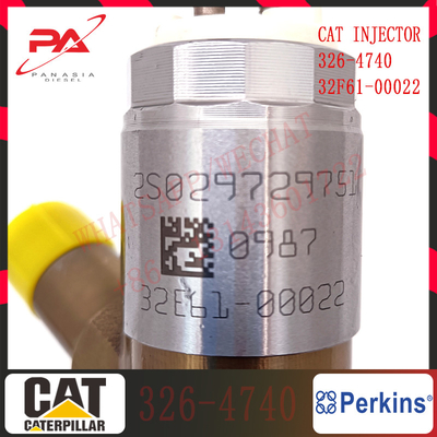 Excavator 315D 318D 319D Fuel Injector 32F61-00022 326-4740 3264740 Injector Ass'y C4.2 Common Rail Nozzle