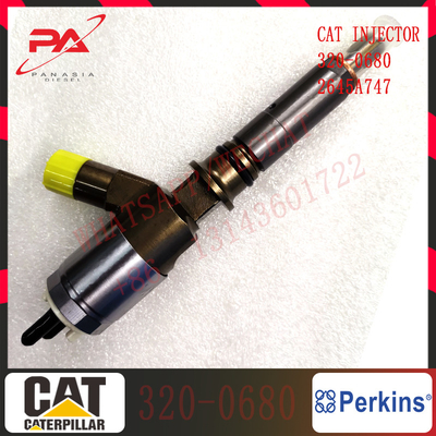 High quality Excavator parts E323D C-A-T323D fuel injector 320-0680 with C6.6 engine 3200680 2645A747 Excavator nozzle