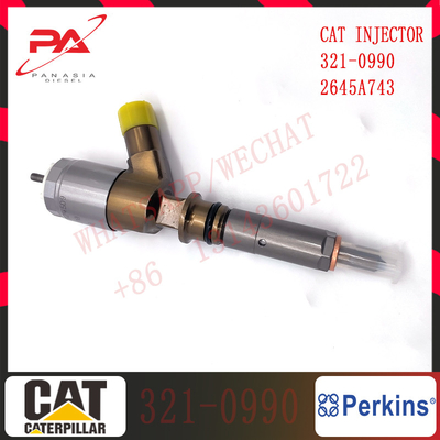 diesel engine assembly fuel injector 321-0990 2645A743 common rail injector 3210990 for C-A-Terpillar engine C6.6