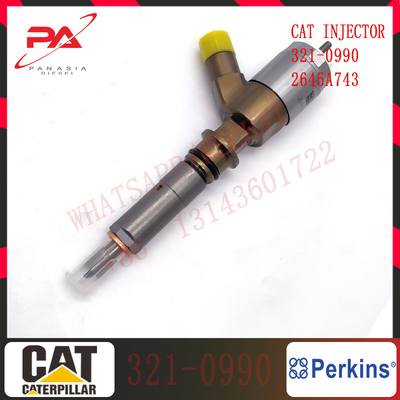 diesel engine assembly fuel injector 321-0990 2645A743 common rail injector 3210990 for C-A-Terpillar engine C6.6